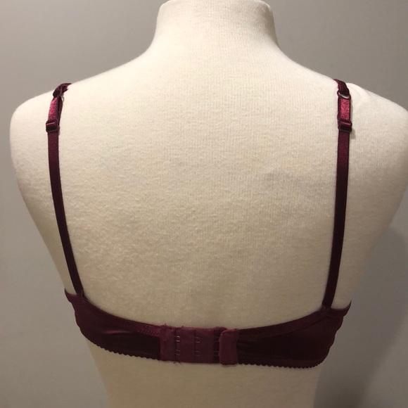 Red & Pink Lacy B-Line by Beau Bra 34B - Picture 3 of 5